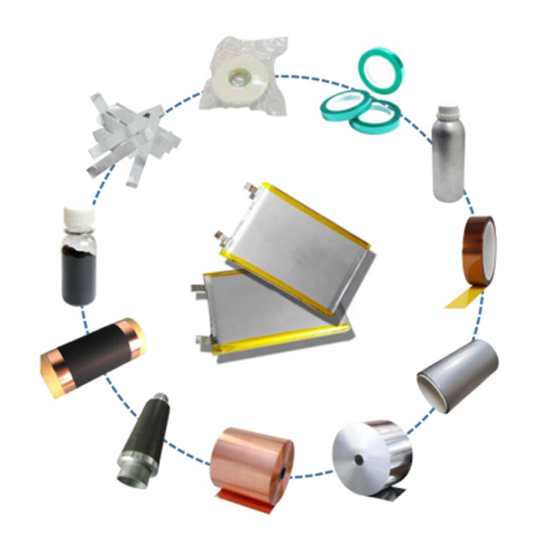 Lithium Battery Pouch Cell Raw Materials For Battery Making And Production